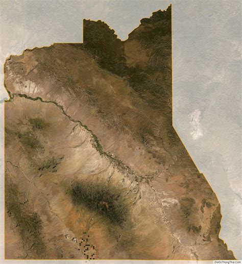 Satellite Map Of Graham County Arizona Satellite Maps Us Map