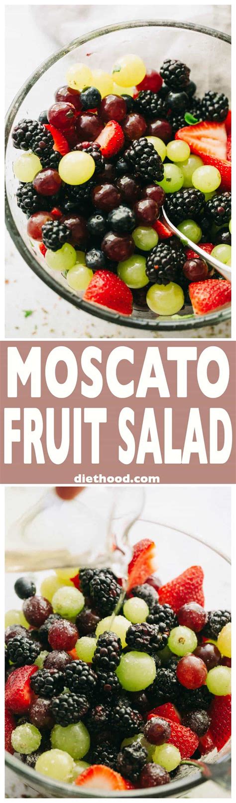 Find the best fruit salad ideas on food & wine with recipes that are fast & easy. Moscato Fruit Salad - Prepared with colorful grapes and ...