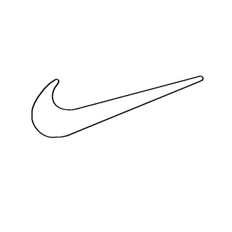 Smoth Nike Logo Outline Diy Embroidery Designs Simple Embroidery