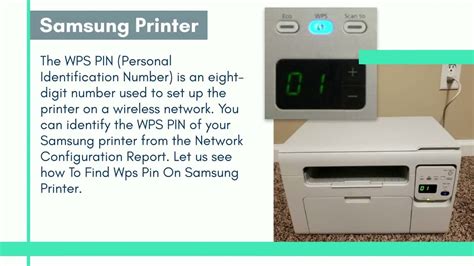 How To Find Wps Pin On Samsung Printer Samsung Printer Wifi Setup
