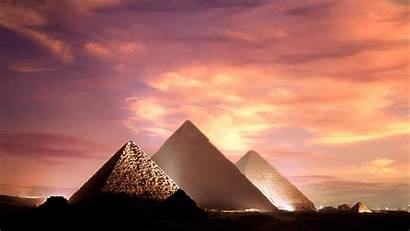 Giza Egypt Pyramids Egyptian Cool Pyramid Sunset