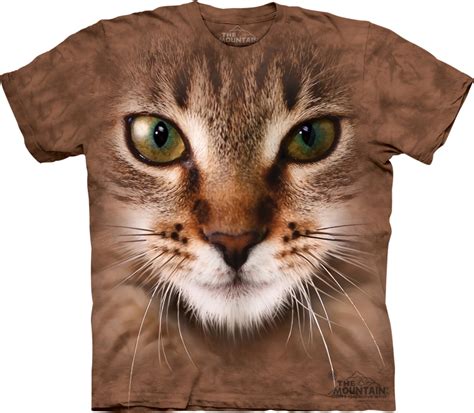Cat Shirt Striped Feline Adult Tye Dye T Shirt Cat T Shirts