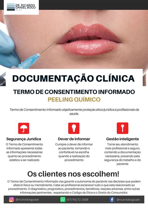 Termo De Consentimento Informado Peeling Químico Ricardo Daniel