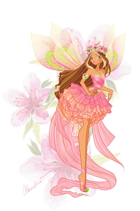 Flora Sirenix The Winx Club Fairies Fan Art 36882219 Fanpop