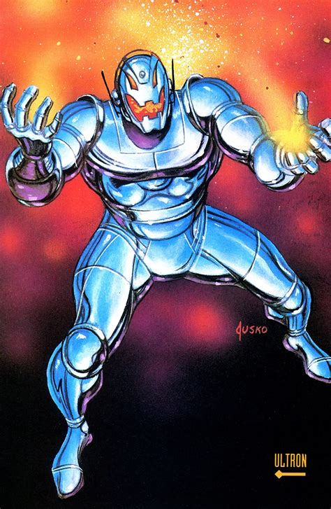 Ultron By Joe Jusko Comics Marvel Comics Art Marvel Villains