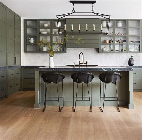 It is vibrant and cool at the same time. Olive Kitchen Love | Kitchen inspirations, Entertaining ...