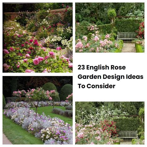 23 English Rose Garden Design Ideas To Consider Sharonsable