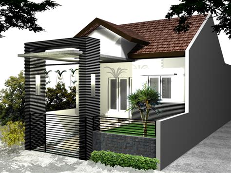 Kumpulan desain teras rumah dari kayu disertai gambar. Gambar Desain Pagar Teras Rumah Minimalis - Gambar Puasa
