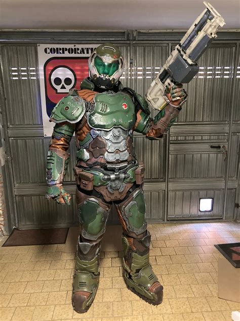 Doom Slayer Cosplay Armor Doom Demons Naruto Shippuden Characters