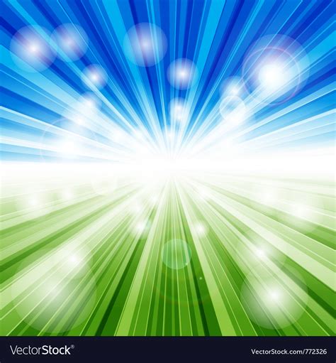 Rays Background Royalty Free Vector Image Vectorstock