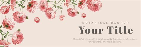 Floral Framed Banner Download Free Vectors Clipart Graphics And Vector Art