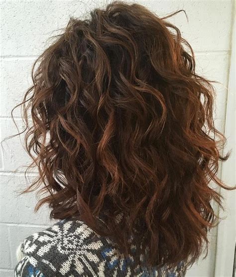 The 25 Best Curly Lob Ideas On Pinterest Wavy Lob Haircut Curly
