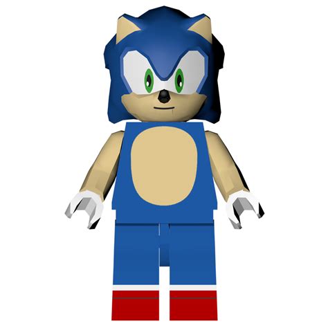Sonic The Hedgehog Level Pack Lego Sonic Render By Soniconbox On