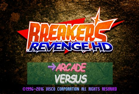 Breakers Revenge Hd Mugen Game Mugenation