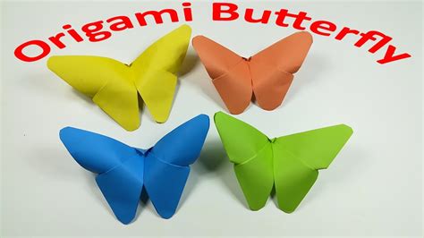 Origami Butterfly Cute And Easy Butterfly Diy 3d Easy Origami