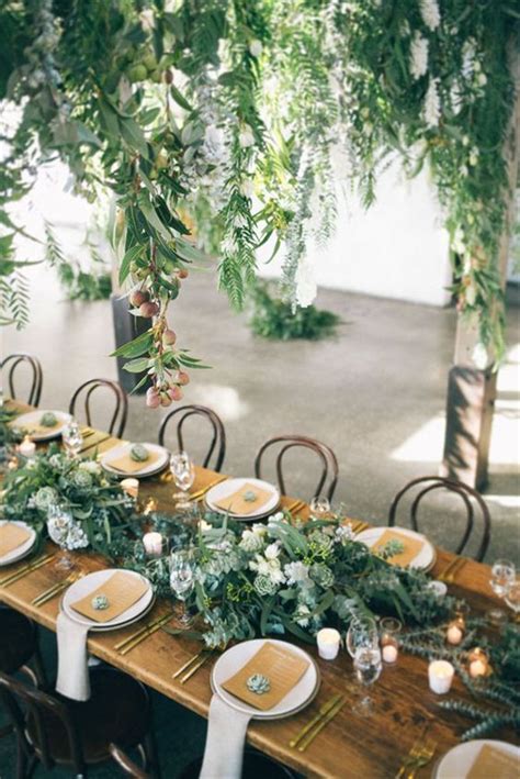 18 Greenery Wedding Decor Ideas You Will Fall In Love With