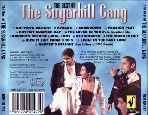 Caratulas De Cds Mi Colección The Sugarhill Gang The Best Of