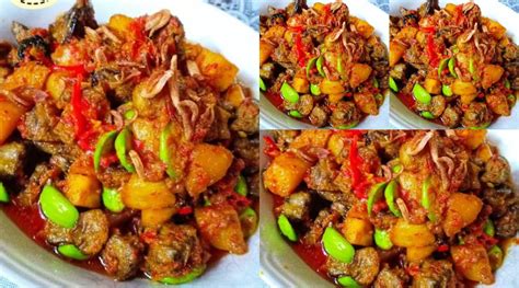 Resep cara memasak sambal kentang teri. Sambal Goreng Ati Ampela+Kentang+Petai by : Ririn Istiani ...