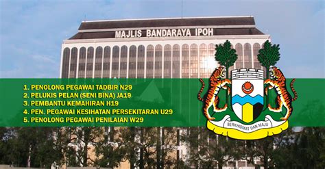 Majlis bandaraya ipoh) is a local authority which administrates ipoh city centre and other areas in malaysia. Jawatan Kosong di Majlis Bandaraya Ipoh MBI - Permohonan ...