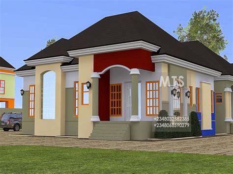 2 Bedroom Bungalow Design In Nigeria Bungalow House Design House
