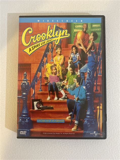 Crooklyn Dvd 1994 Widescreen Universal Pictures Very Good Alfre