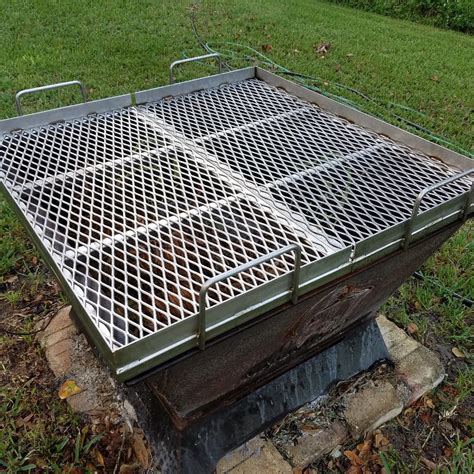 Fire pits with no grill or cooking option are a missed opportunity. Grate Grates | Custom BBQ Grates | Fire Pit Grates | Yulee, Fl
