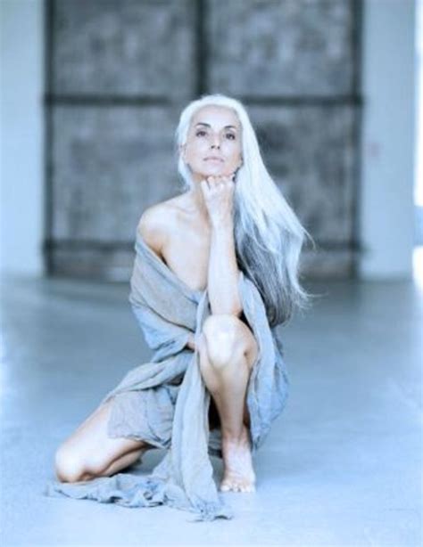 Yasmina Rossi Ageless Beauty Beautiful Old Woman Beautiful Gray Hair