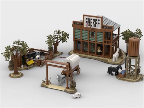 Lego Ideas The Wild West Brick Town