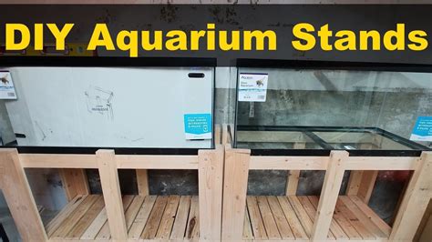 This is my take on an aquarium stand. DIY Aquarium Stand for 75 or 90 Gallon Tanks - YouTube