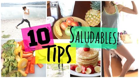 10 Tips Para Estar Saludable Youtube