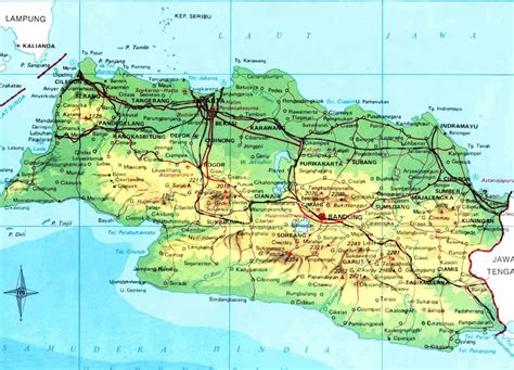 Peta Jawa Takjub Indonesia Peta Jawa Barat