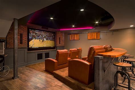 25 Basement Home Theater Ideas The Cards We Drew
