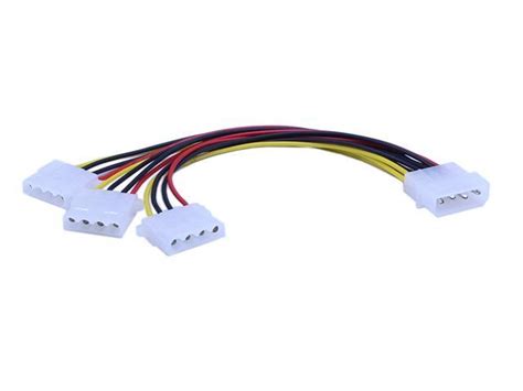 Computers And Accessories Liyafy 4pin Ide Psu Power Splitter Cable D Type