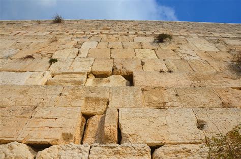 Stones Of The Kotel Western Wall Kotel Jewish Quarter Flickr