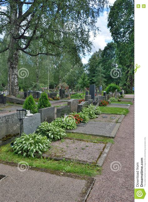 Finland Grave Landscape Editorial Image Image Of Rest 74903535