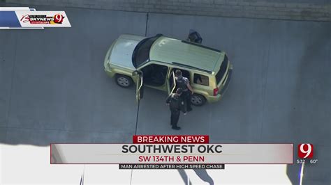 Suspect In Custody After Chase In Sw Oklahoma City