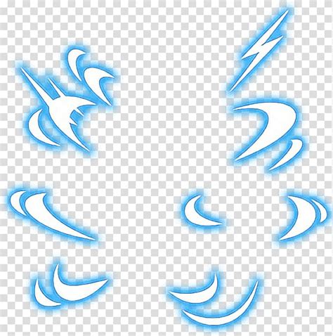 White And Blue Lightning Illustration Super Saiyan Uub Aura Goku