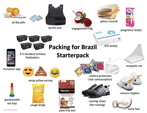 Packing For Brazil Starter Pack 90dayfiance