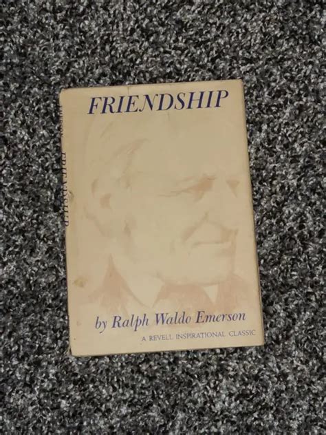 Friendship By Ralph Waldo Emerson Hardcover 1020 Picclick