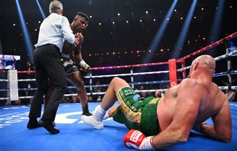 Tyson Fury Reacts Following Split Decision Win Over Francis Ngannou