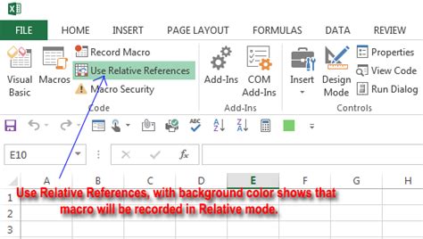There may be times when you do not want a cell reference to change when filling cells. Macro recording in Excel: Absolute vs Relative | ExcelDemy
