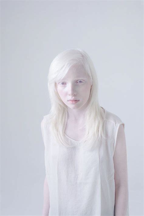 Albino On Behance Albino Model Albino Girl Pale Beauty