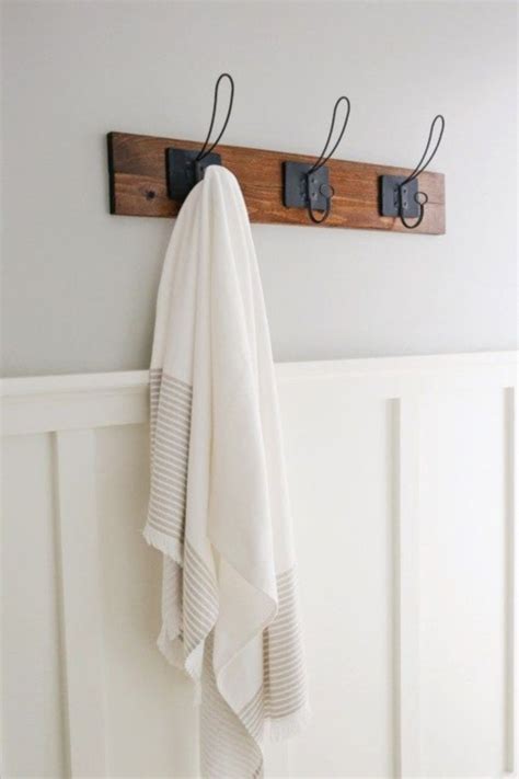 43 Creative Diy Hanging Towel Storage Designs Ideas For Bathroom Diy