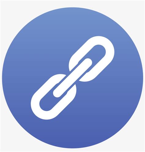Facebook Clipart Website Link Link Logo Circle Transparent Png