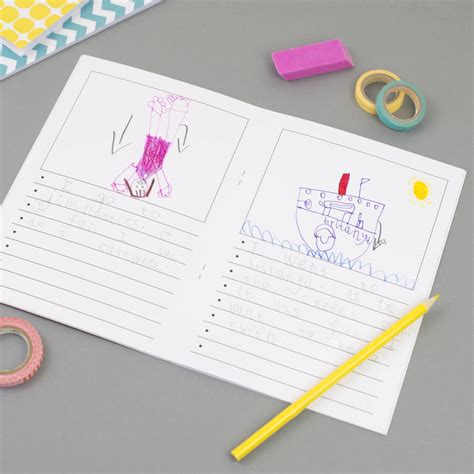 Learn To Write Childrens Notebook Set By Zoe Brennan