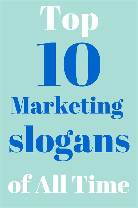 Chicago Marketing Company Blog Top 10 Marketing Slogans In History