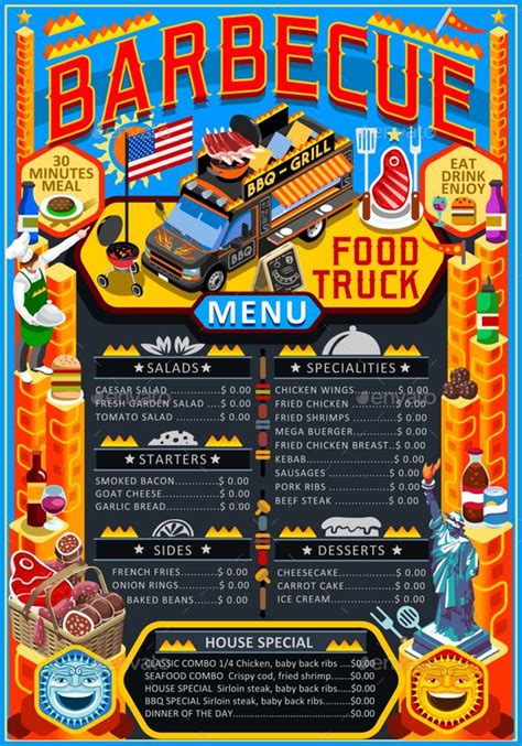 Bbq Food Truck Menu Ideas Images And Photos Finder