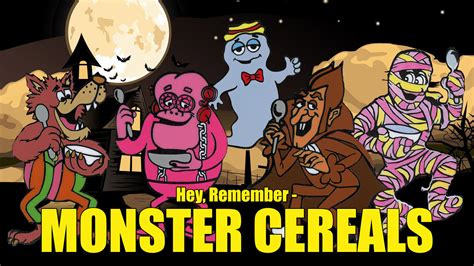 Hey Remember Monster Cereals Haphazardstuff