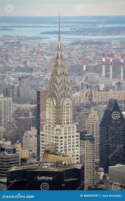 Chrysler Building Editorial Stock Photo Image Of Archetechture 86609598