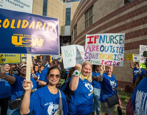 Robert Wood Johnson University Hospital Nurses Contract Talks Stalled